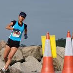 Women 20km: Liu Hong during the race