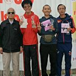 Podium of 20km Men