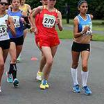 Regan Lamble, Yanelli Caballero, Mayra Jerrera, He Qin and Mina Florez (by Mark Easton)