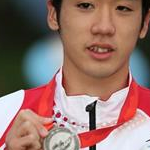 Men - 10 km Junior - Daisuke Matsunaga con la medaglia