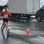 Women 10km - Lu Xiuzhi during the race