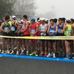 Men 35km: the start