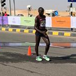 U20 men: Heristone Wanyonyi Wafula in the last lap