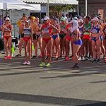 20km women - The start