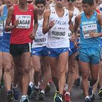 Men - 20 km - La partenza della gara