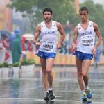 Men - 20 km - Vito Minei e Francesco Fortunato assieme durante la gara