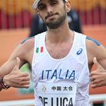 Men - 20 km - Marco De Luca dopo la gara