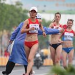 Women - 10 km junior - La squalifica della Golyatkina