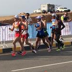 20km men - Chasing pack