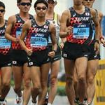 Men 50km: leading pack