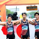 Men 50km: Japan victory