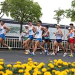 Men 50km: during the race