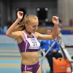 U23 Women 3.000m indoor walk: a phase of the race