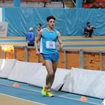 U20 Men 5.000m indoor walk: a phase of the race