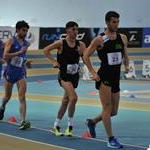 U23 Men 5.000m indoor walk: a phase of the race