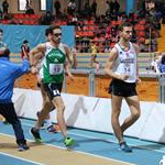 U20 Men 5.000m indoor walk: a phase of the race