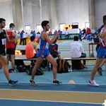 U23 Men 5.000m indoor walk: a phase of the race
