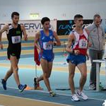 U23 Men 5.000m indoor walk: a phase of the race