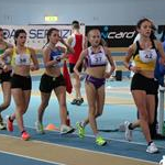 U23 Women 3.000m indoor walk: a phase of the race