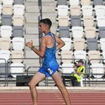 10.000m: Giuseppe Disabato during the race 