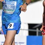 10.000m: Giuseppe Disabato during the race 