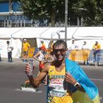 Men 50km: Maryan Zakalnytskyy (UKR) celebrates victory