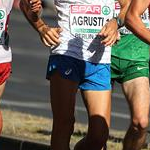 Men 50km: Andrea Agrusti during the race