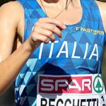 Women 50km: Mariavittoria Becchetti during the race