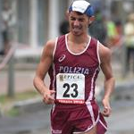 10km - Massimo Stano during the race