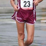 10km - Massimo Stano during the race