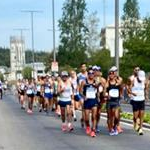 20km Men - The pack in 2nd lap