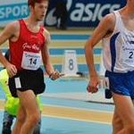 Men - Gregorio Angelini (1° in 21:45.54) guida su Daniele Todisco (DQ) e sul gruppo - 5000 Junior (by Filippo Calore)