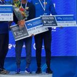 20km Women - Male podium