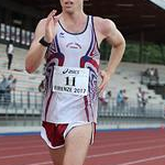 10.000m Men: Gianluca Picchiottino during the race