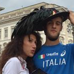 Antonella Palmisano e Francesco Fortunato a Trieste il 9 settembre 2017