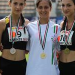 10.000m Women: Female U20 podium