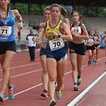 10.000m Women: Nicole Colombi during the race