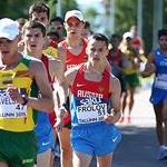 Men 20 km - Russian athletes lead the pack (photo by Giancarlo Colombo for Fidal)