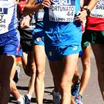 Men 20 km - Francesco Fortunato during the race (photo by Giancarlo Colombo for Fidal)