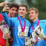 Men 20 km - Podium men (photo by Getty Images)