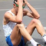 Men 20km: Massimo Stano after the race