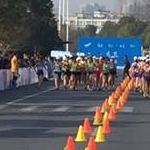 Women - U20 10km and U18 5km: shortly after the start