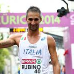 Men - 20 km - Giorgio Rubino felice dopo la gara