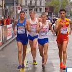 Men - 20 km - I leader verso il 14° km