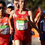 20 km men - Leading pack (by Getty Images)