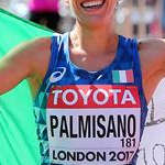 Women 20km - Antonella Palmisano celebrates bronze