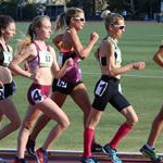 10.000m women - Leading pack