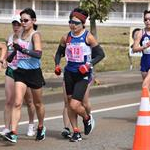 Women - Nakako Fujii leads the leading pack