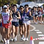 Men - Leading pack.  