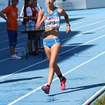 Girls race: Angelica Mirabello during the race